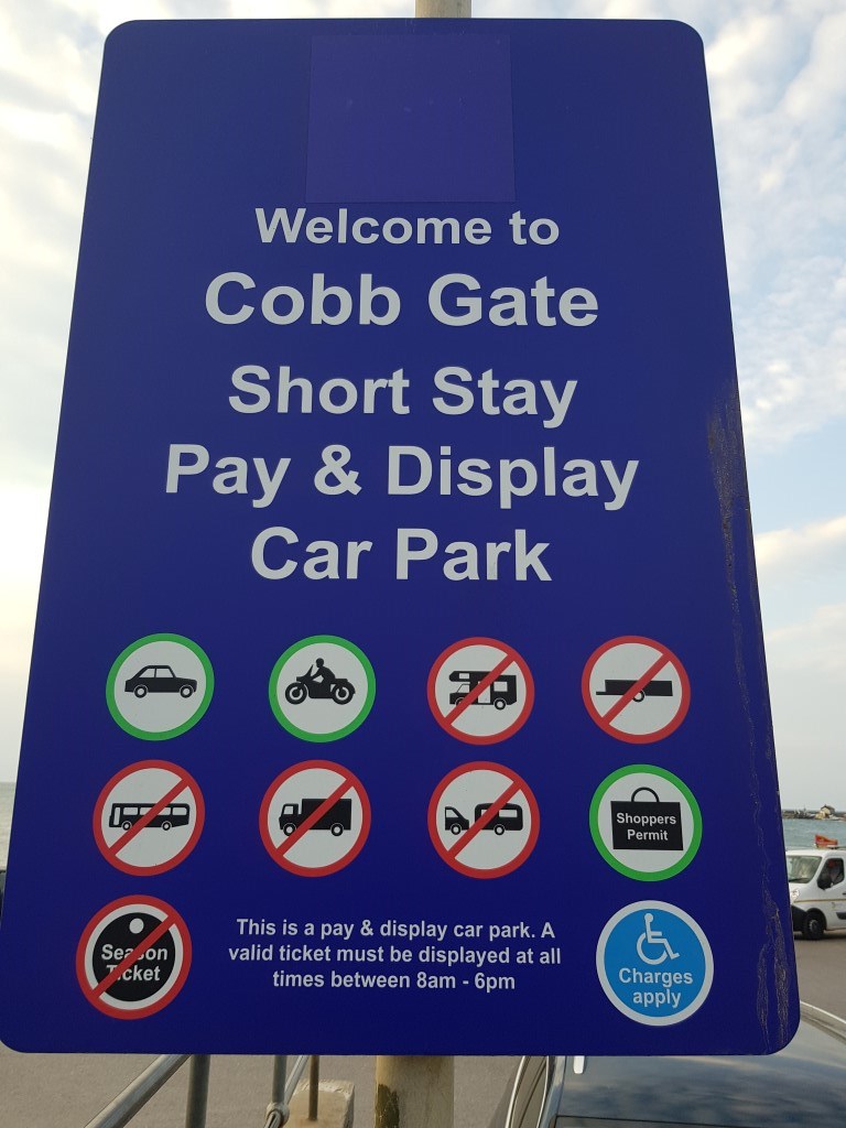 Cobb Gate Car Park Lyme Regis