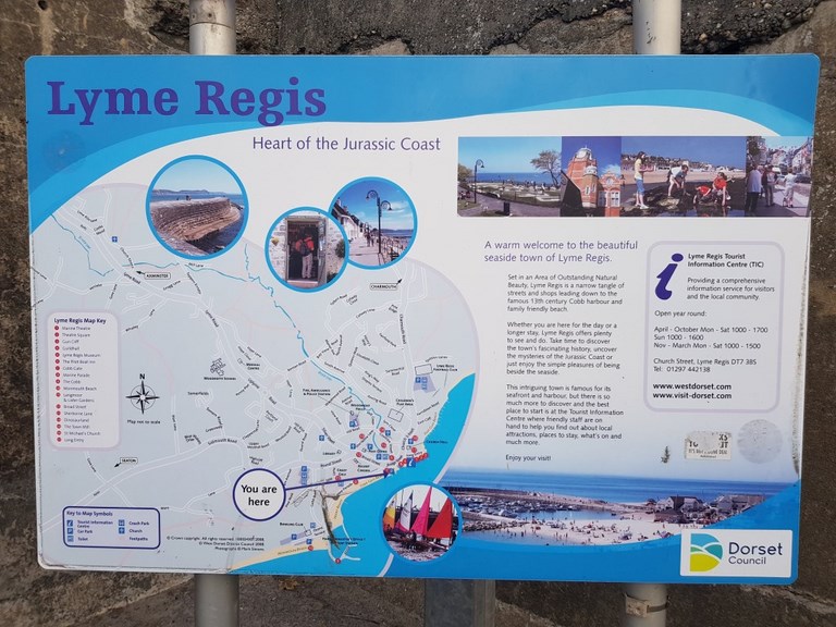 Cobb Gate Car Park Lyme Regis