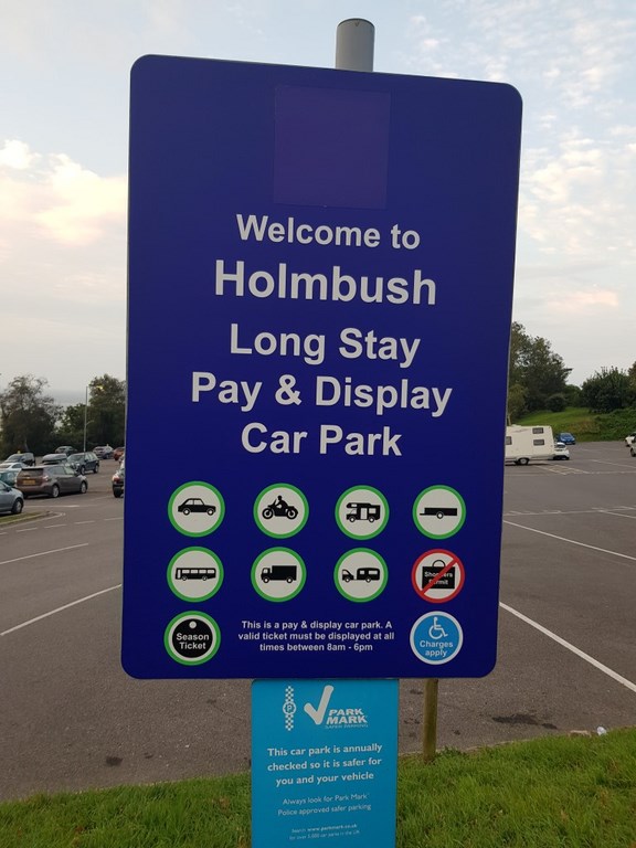 Holmbush Car Park Lyme Regis