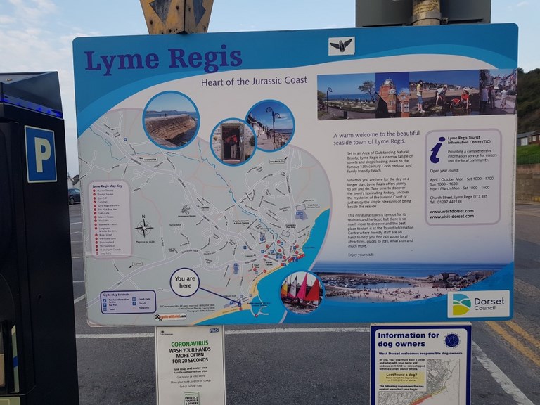 Monmouth Beach Car Park Lyme Regis 3