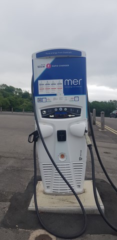 Car charger in Lyme Regis