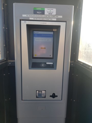 Charmouth Road Car Park Lyme Regis Machine