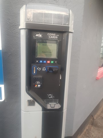 Broad Street Car Park Lyme Regis Payment Machine