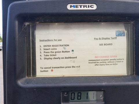 Charmouth Road Car Park payment instructions