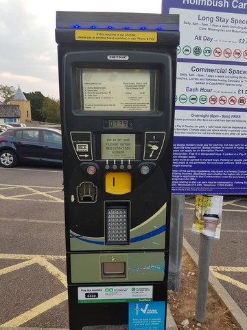 Holmbush Car Park Lyme Regis 3