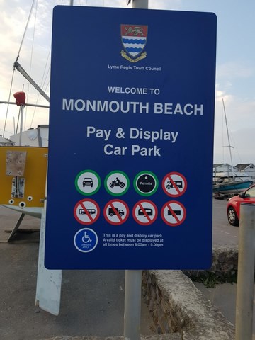 Monmouth Beach Car Park | Lyme Regis
