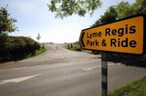 Park and Ride Car Park Lyme Regis 2
